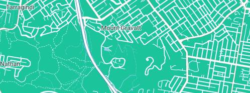 Map showing the location of Gas Fitting Moorooka in Mount Gravatt, QLD 4122