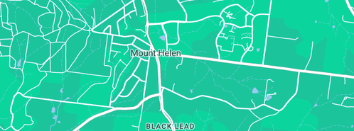 Map showing the location of Hughes M F & B M in Mount Helen, VIC 3350