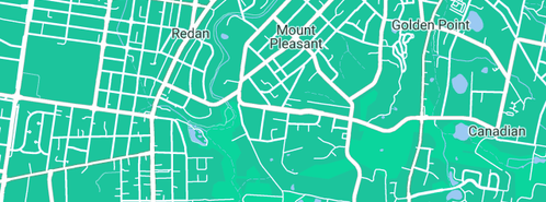 Map showing the location of Monaghan Wayne Plumbing in Mount Pleasant, VIC 3350