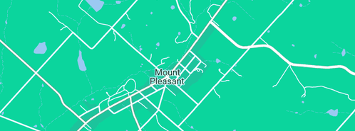 Map showing the location of Hibbard Building in Mount Pleasant, SA 5235