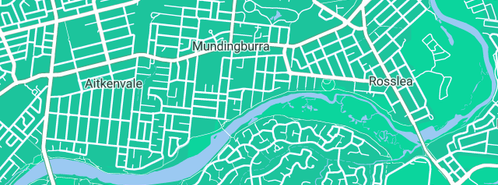 Map showing the location of Brett Knowles Plumbing in Mundingburra, QLD 4812