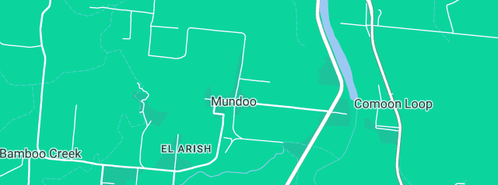 Map showing the location of Jr & Lm Trackson in Mundoo, QLD 4860