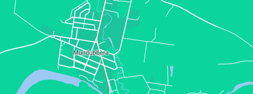 Map showing the location of Jackson Plumbing in Mundubbera, QLD 4626