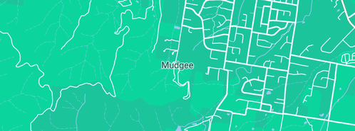 Map showing the location of Jason Muller Plumbing Services in Mudgee, NSW 2850