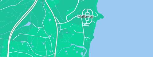 Map showing the location of Mark Spencer Plumbing in Mullaway, NSW 2456