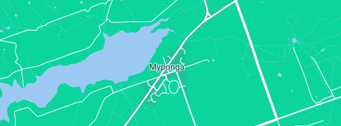 Map showing the location of Plumbing Services Myponga in Myponga, SA 5202