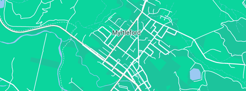 Map showing the location of Sacco M in Myrtleford, VIC 3737