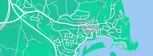 Map showing the location of Nambucca Plumbing in Nambucca Heads, NSW 2448