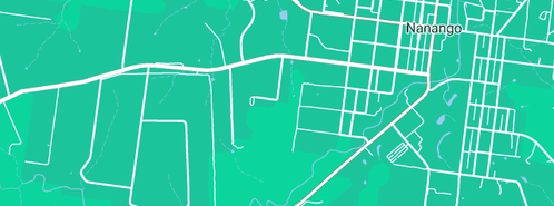 Map showing the location of Wilson Plumbing Gas & Excavation in Nanango, QLD 4615