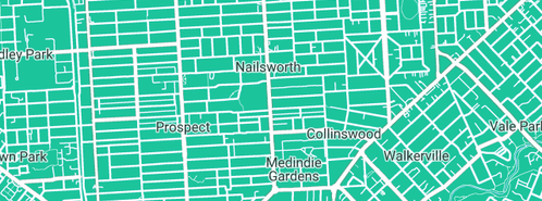 Map showing the location of Metropolitan Plumbing Nailsworth in Nailsworth, SA 5083