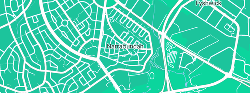 Map showing the location of Just A Plumber in Narrabundah, ACT 2604