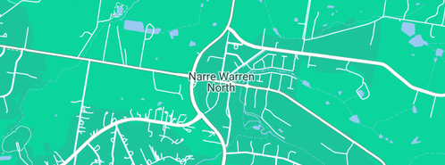 Map showing the location of South East Hot Water in Narre Warren North, VIC 3804