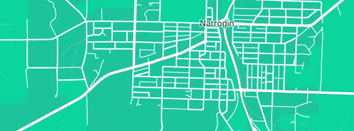 Map showing the location of Narrogin Plumbing Service in Narrogin, WA 6312