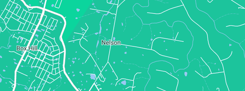 Map showing the location of Hillside Plumbing & Excavations Pty Ltd in Nelson, NSW 2765