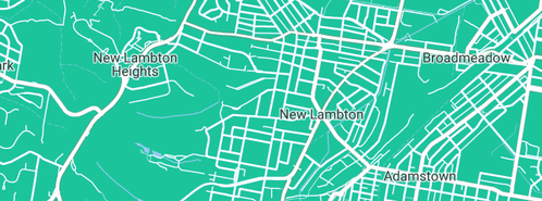 Map showing the location of Andrew Sampson Advanced Plumbing in New Lambton, NSW 2305