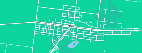 Map showing the location of Harris in Nhill, VIC 3418