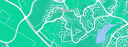 Map showing the location of Gungahlin Plumbing, Drainage & Irrigation in Nicholls, ACT 2913