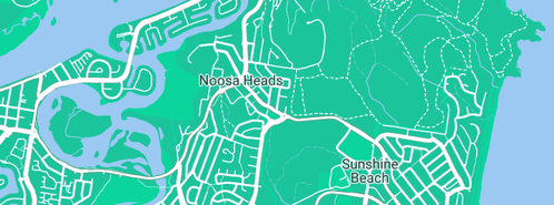 Map showing the location of Kona Plumbing & Drainage in Noosa Heads, QLD 4567