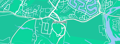 Map showing the location of Noosa To Hinterland Plumbing Group in Noosaville, QLD 4566