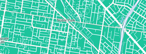 Map showing the location of Fred Carolan Plumber and Gasfitter in Noble Park, VIC 3174