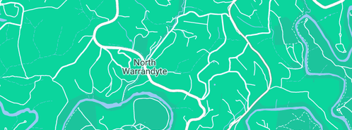 Map showing the location of Gas Hotwater services Doncaster| DJ hull plumbing in North Warrandyte, VIC 3113