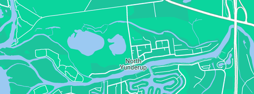 Map showing the location of Bravo Plumbing & Gas in North Yunderup, WA 6208