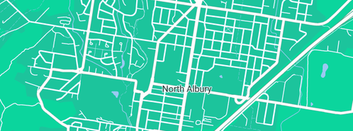 Map showing the location of Ricky Doyle Plumbing in North Albury, NSW 2640