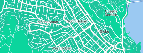 Map showing the location of Shepperd Brothers Plumbing in North Hobart, TAS 7000