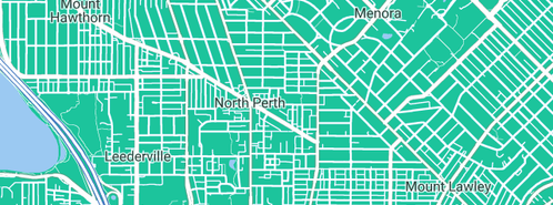 Map showing the location of Plumb Bros North Perth in North Perth, WA 6006