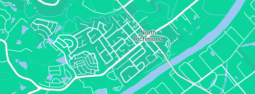 Map showing the location of Garrick SL & GK in North Richmond, NSW 2754