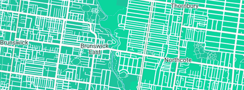 Map showing the location of Peak Performance Plumbing in Northcote South, VIC 3070