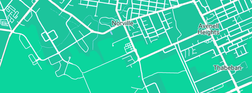 Map showing the location of Plumbcall - Bundaberg in Norville, QLD 4670