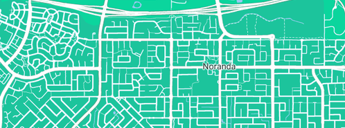 Map showing the location of Western Plumbing, Gas and Roofing in Noranda, WA 6062