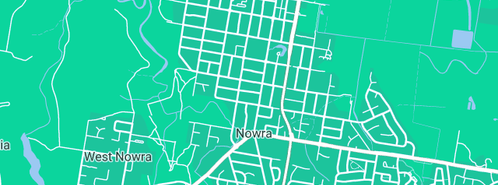 Map showing the location of Healthy Plumbing Nowra in Nowra, NSW 2541