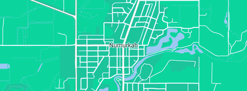 Map showing the location of Watson Gasfitting in Numurkah, VIC 3636