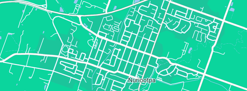 Map showing the location of Hili Plumbing and Gas in Nuriootpa, SA 5355