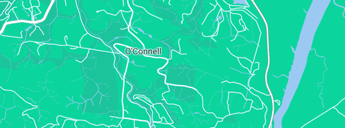 Map showing the location of Atkin Plumbing & Gasfitting Pty Ltd in O'Connell, QLD 4680