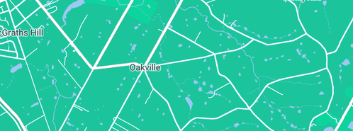 Map showing the location of Septic Installs and Service in Oakville, NSW 2765