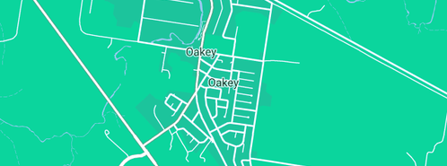 Map showing the location of Darling downs and district plumbing in Oakey, QLD 4401