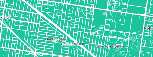 Map showing the location of The Home Of Pipe.Repair in Oakleigh East, VIC 3166