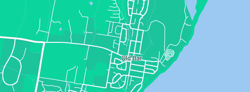 Map showing the location of Plumber Old Bar in Old Bar, NSW 2430