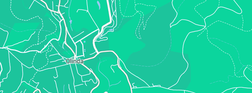 Map showing the location of MCO Plumbing in Olinda, VIC 3788