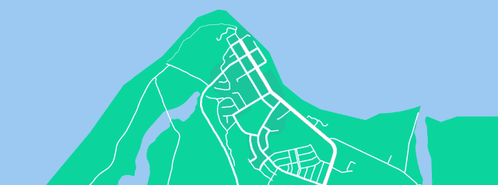 Map showing the location of Total Plumbing and Excavations in Onslow, WA 6710