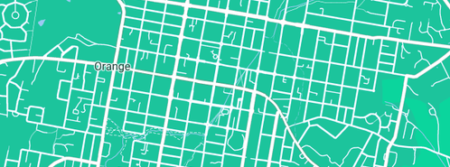 Map showing the location of Laser Plumbing Orange in Orange, NSW 2800