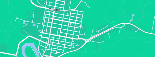 Map showing the location of Wilkinson in Orbost, VIC 3888