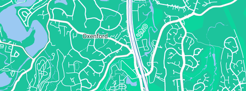 Map showing the location of Barty's Plumbing & Enterprises in Oxenford, QLD 4210