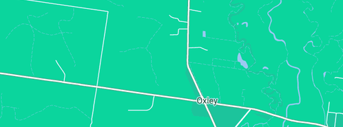 Map showing the location of Bruce Uebergang in Oxley, VIC 3678