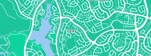 Map showing the location of Advantage Plumbing in Oxley, ACT 2903