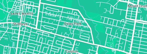 Map showing the location of Kaya Plumbing Services Pty Ltd in Oxley Park, NSW 2760