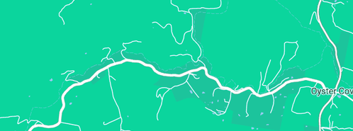 Map showing the location of Oyster Cove Plumbing in Oyster Cove, TAS 7150